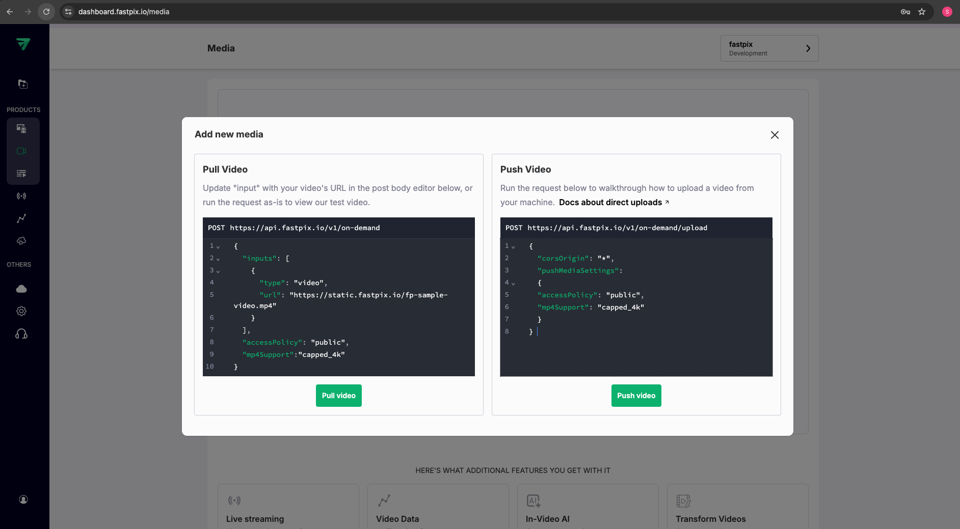 Using Google Drive link to upload 