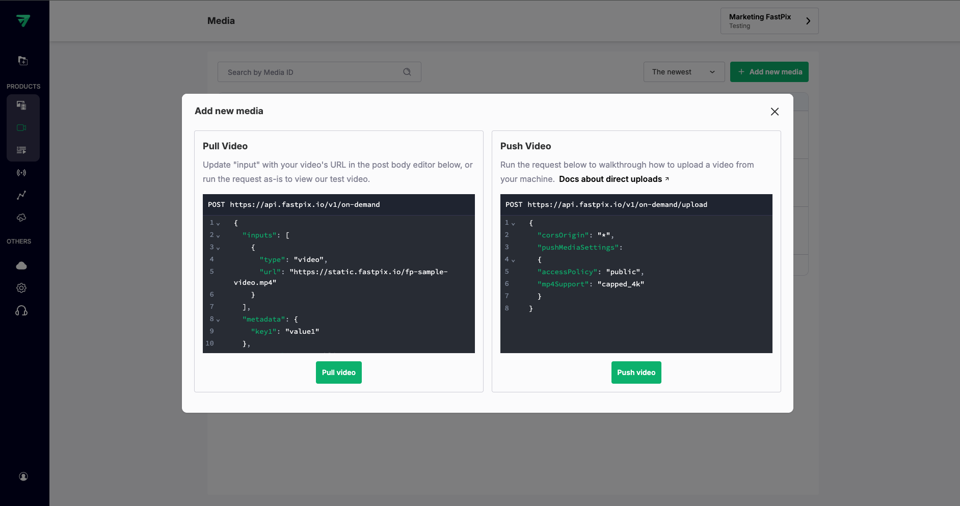 Using Google Drive link to upload 